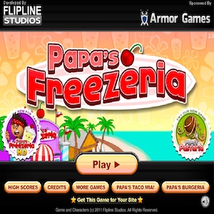 Papa’s Freezeria