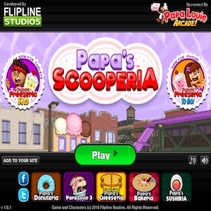 Papa’s Scooperia